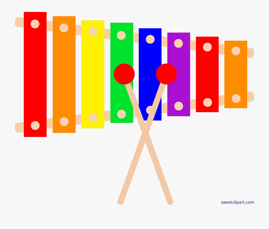 Colorful Xylophone Design Fre - Xylophone Clip Art, Transparent Clipart
