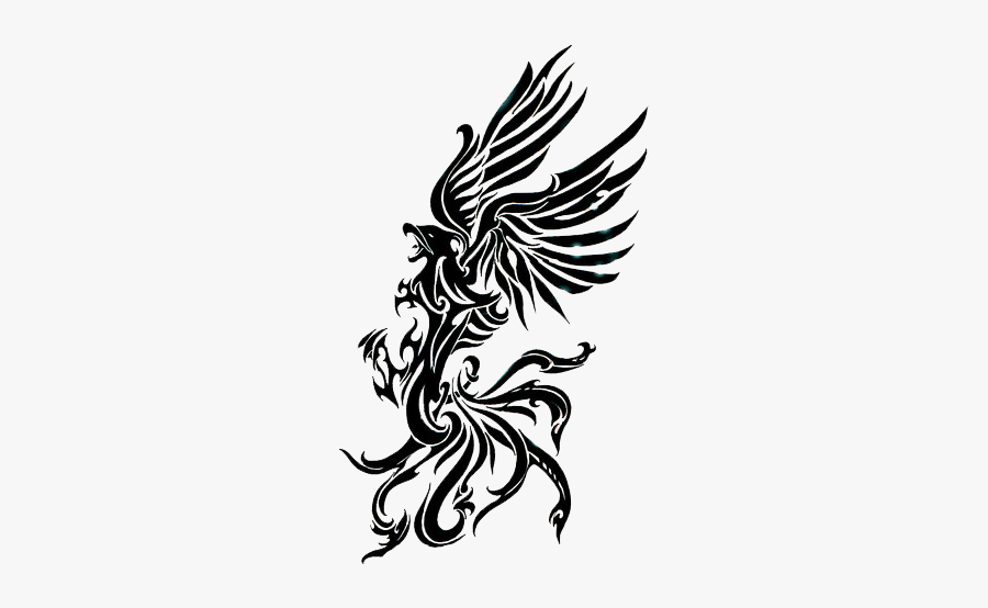 Phoenix Tattoos Png - Phoenix Tattoo Png, Transparent Clipart