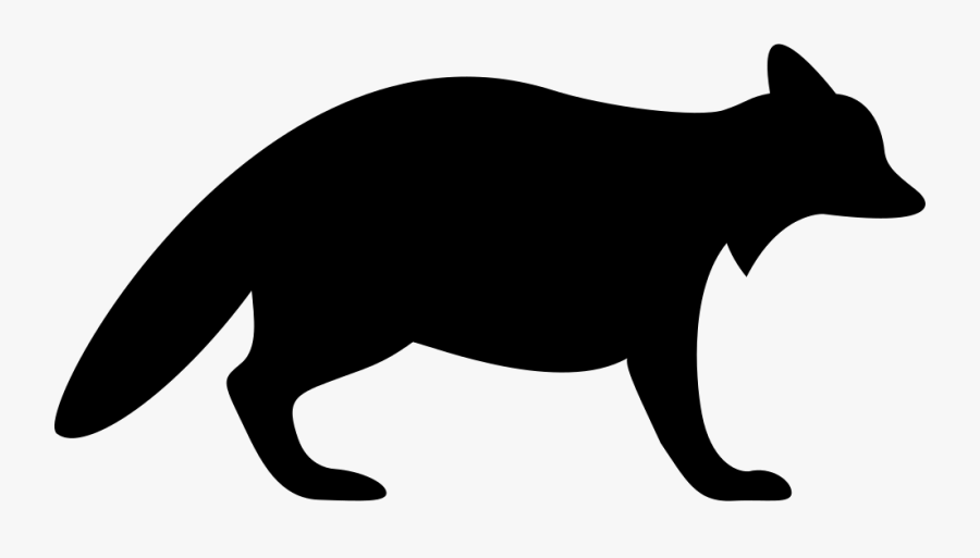 Coon Hunting Dog Clipart - Raccoon Silhouette Icon Png, Transparent Clipart