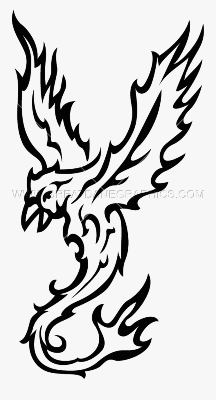 Phoenix - Phoenix White Transparent, Transparent Clipart