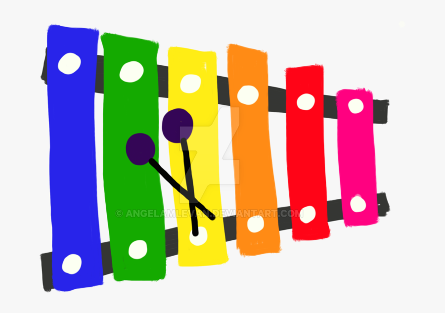 Xylophone By Angelamlevan Xyl - Xylophone Transparent Png Image Clip Art, Transparent Clipart