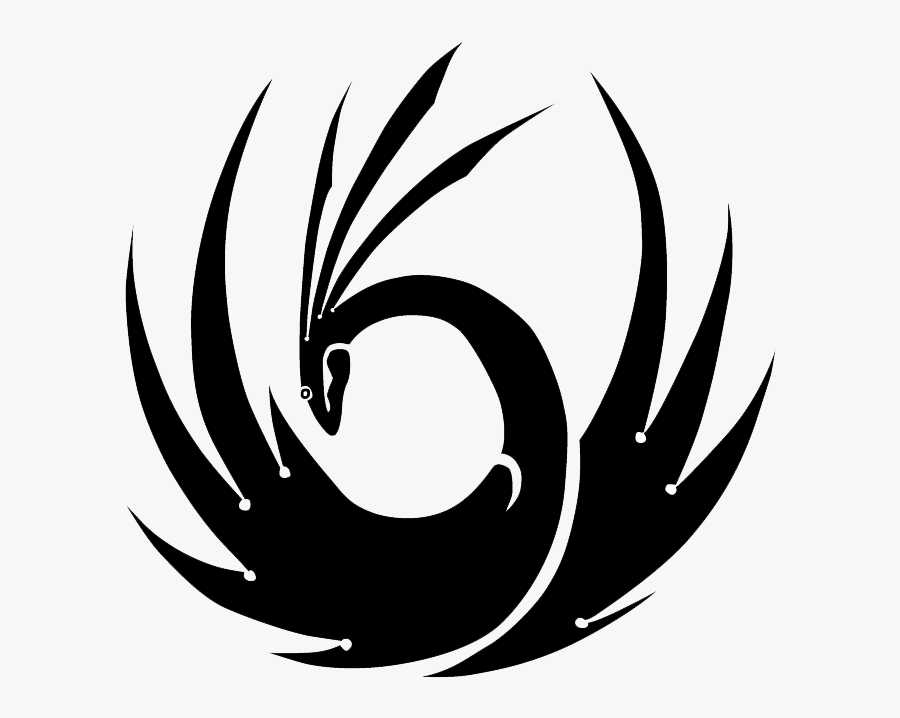 Collection Of Free Phoenix Vector Royalty Free - Phoenix Png Logo Black, Transparent Clipart