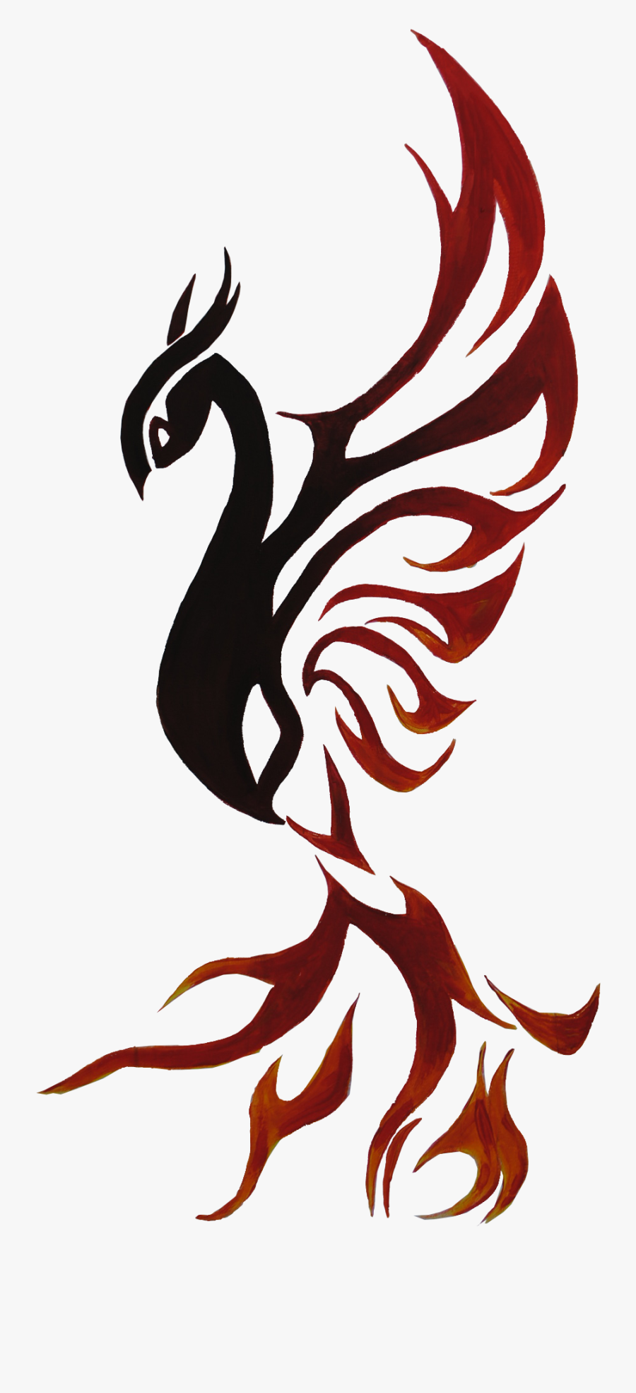 Phoenix Restaurant Chudleigh - Phoenix Tribal Hd, Transparent Clipart