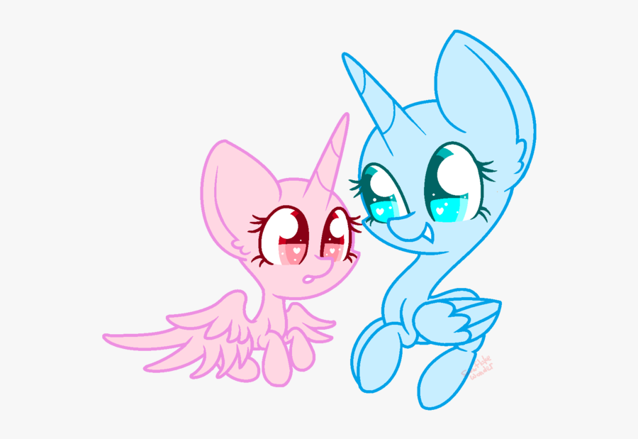 Sister Clipart One Student ~ Frames ~ Illustrations - Pony, Transparent Clipart