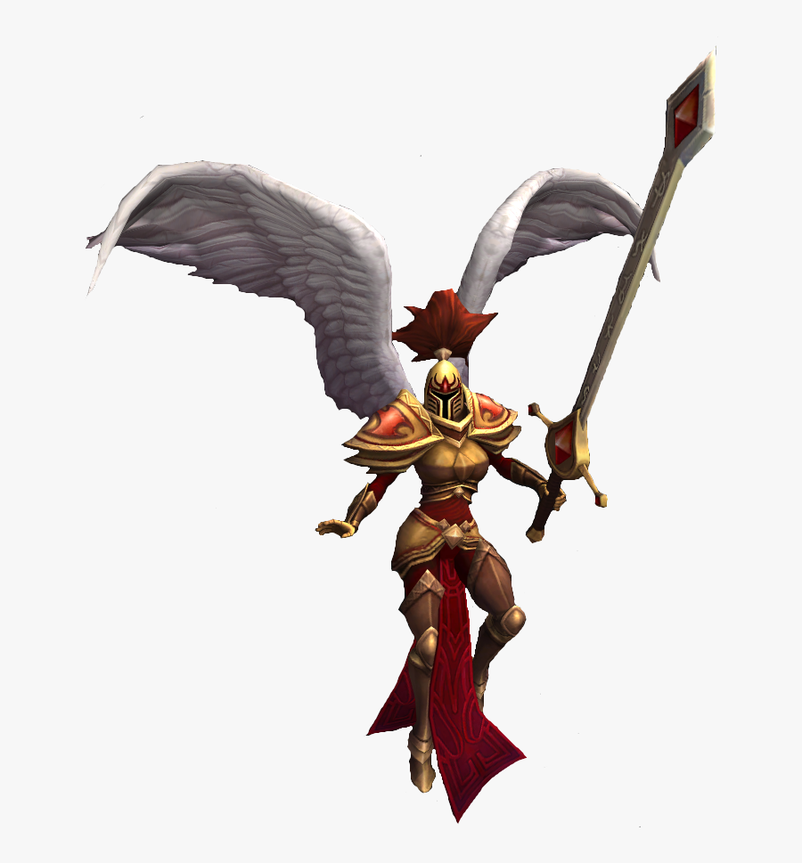 Only Angle I Know In Lol Is Kayle Morgana"s Sister - League Of Legends Old Kayle, Transparent Clipart