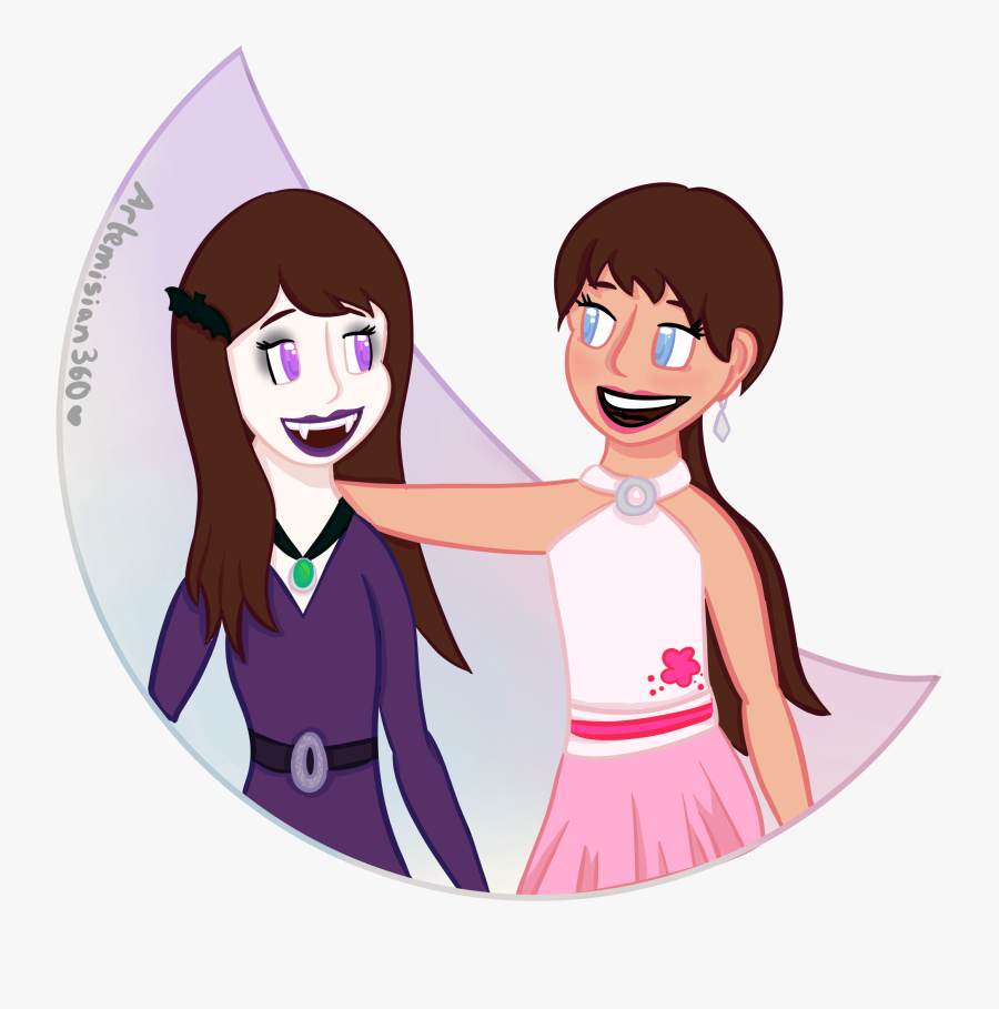 My Sister The Vampire Images - Cartoon, Transparent Clipart