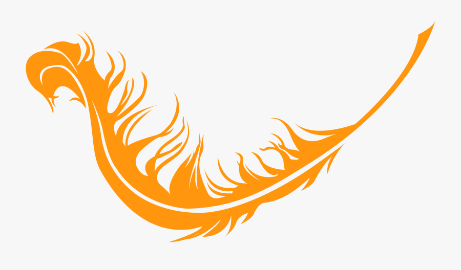 Transparent Phoenix Clipart Free - Transparent Background Feathers Png, Transparent Clipart