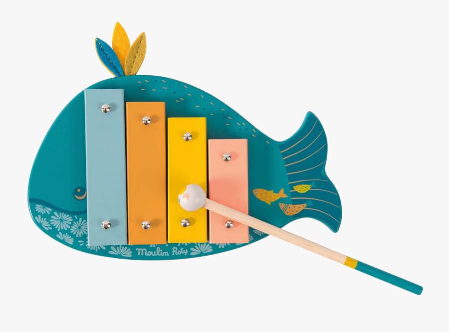 Moulin Roty Whale Xylophone Xylophone Moulin Roty , Free Transparent