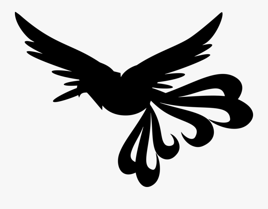 Phoenix Silhouette Clip Art - Phoenix Silhouette Png, Transparent Clipart