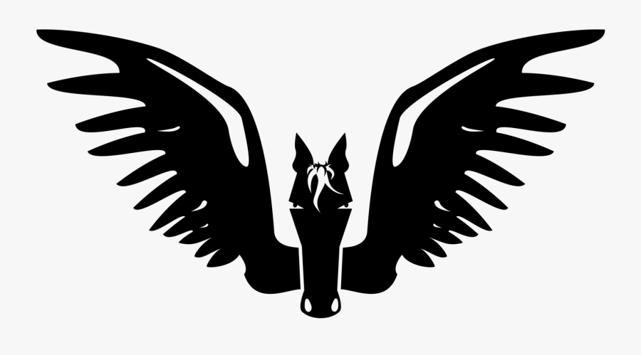 Winged Horse - Horse With Wings Clipart, Transparent Clipart