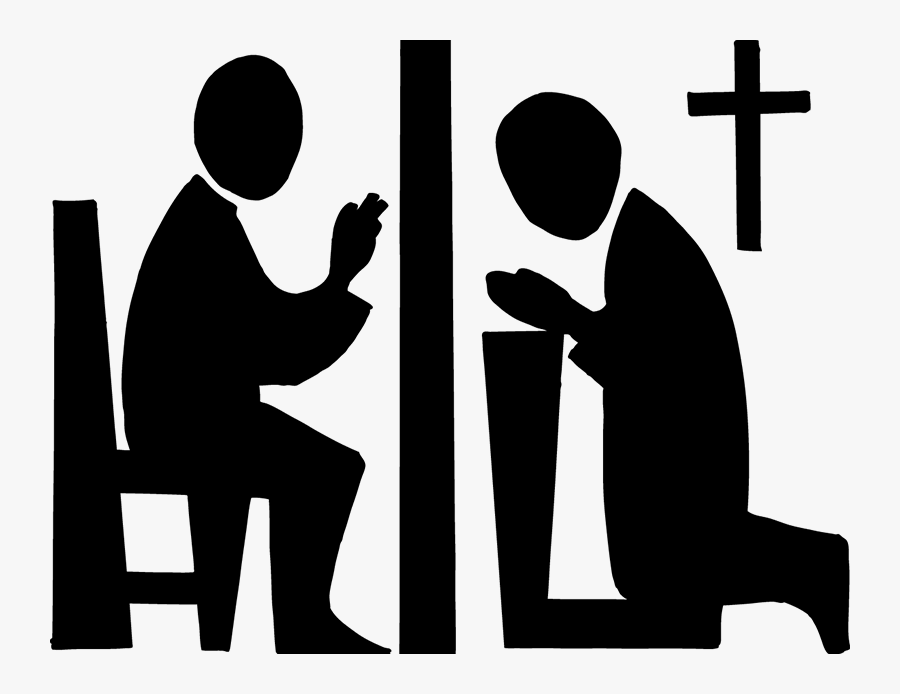 During Graha Maria Annai - Sacrament Of Reconciliation Clip Art, Transparent Clipart