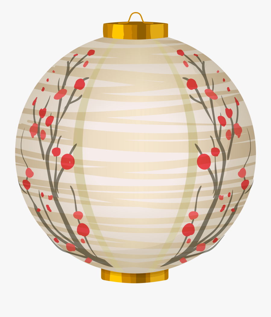 Chinese Lantern White Png Clip Art, Transparent Clipart