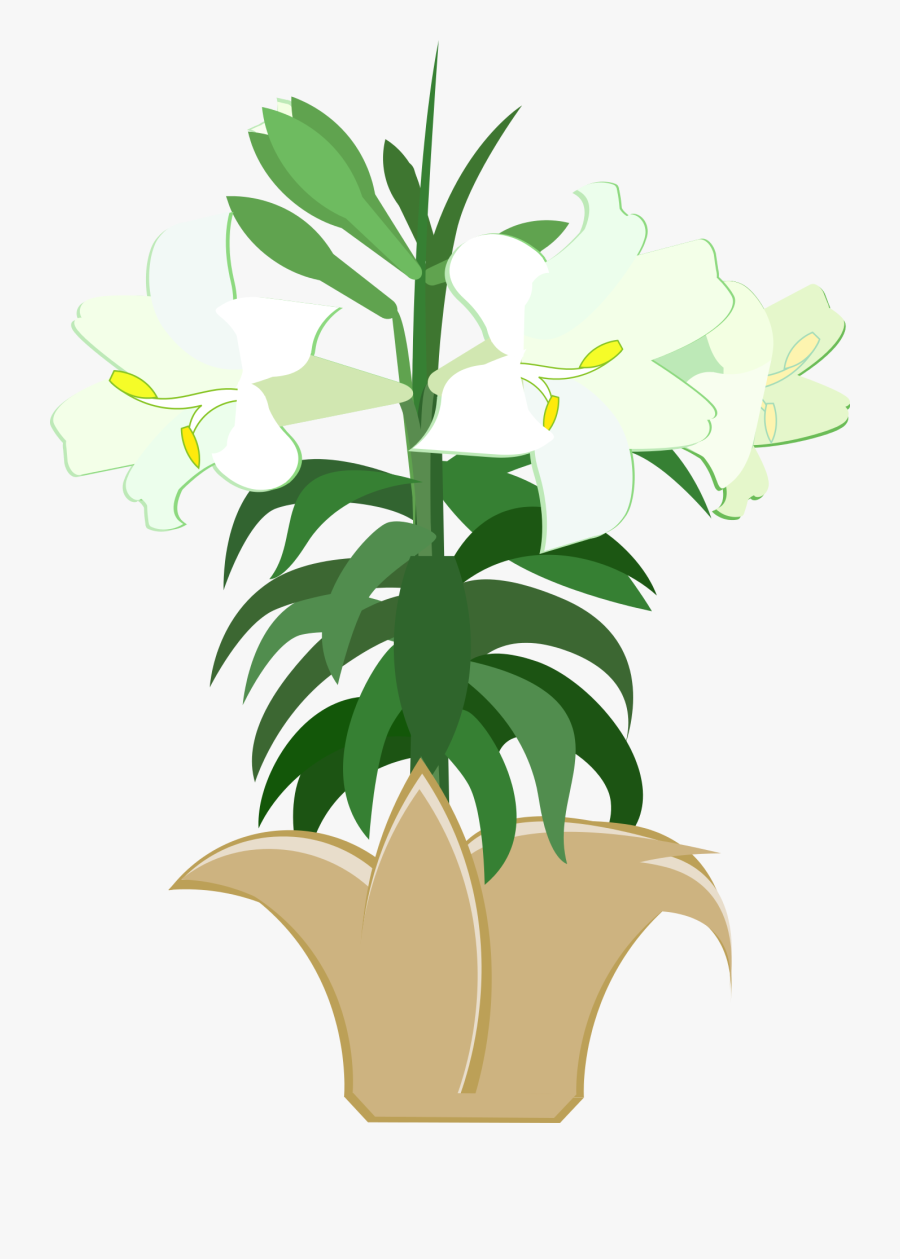 Nina Garman Holy Week - Clipart Images Easter Lilies, Transparent Clipart