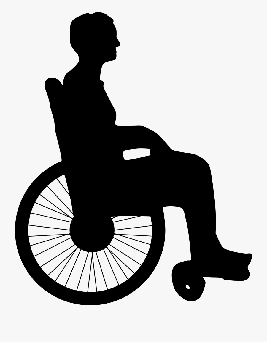 Man Clipart Wheelchair - Person In Wheelchair Clipart, Transparent Clipart