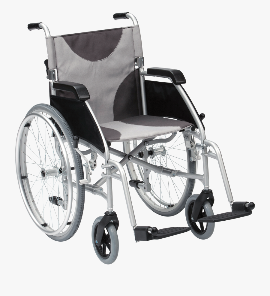 Ultra Lightweight Self Propelled Wheelchair, Transparent Clipart