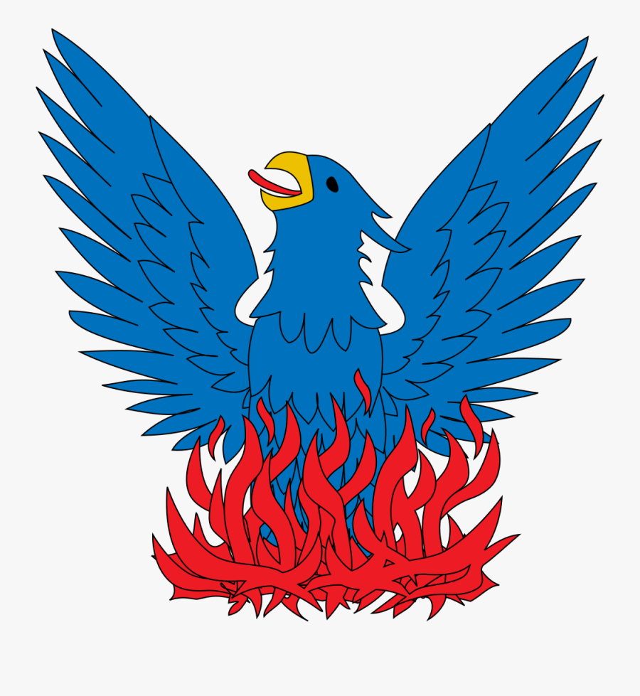 Heraldic Phoenix Png, Transparent Clipart