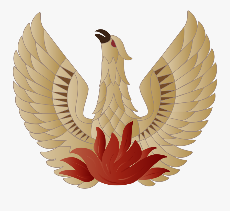 Transparent Phoenix Bird Png - Greece National Bird Phoenix, Transparent Clipart