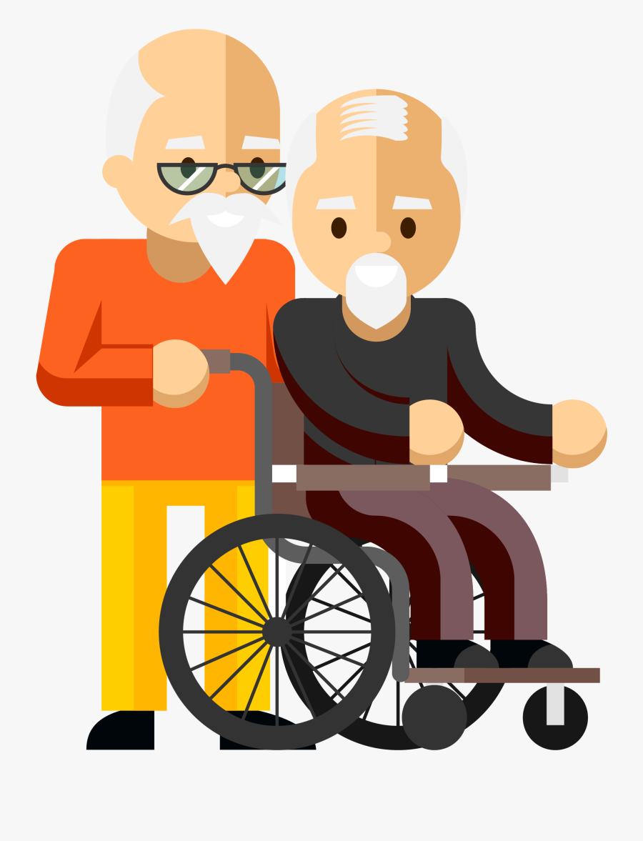 Transparent Wheel Chair Png - Portable Network Graphics, Transparent Clipart