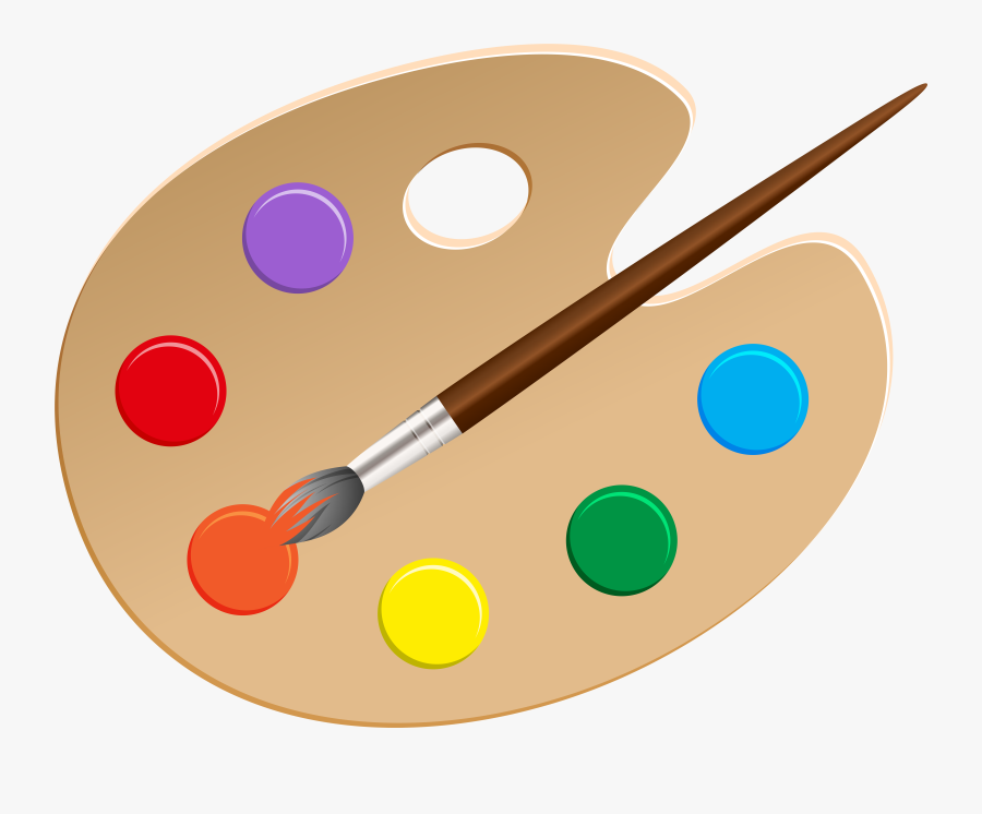 Artist Palette Png Png Clipart , Png Download - Art Palette Clipart Png, Transparent Clipart
