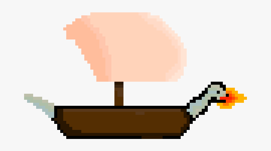 Viking Ship Pixel Art Clipart , Png Download - Binding Of Isaac Antibirth Baby Plum, Transparent Clipart