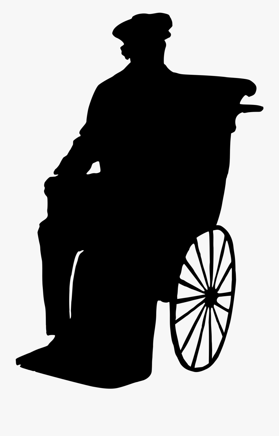 Wheelchair Clipart, Transparent Clipart