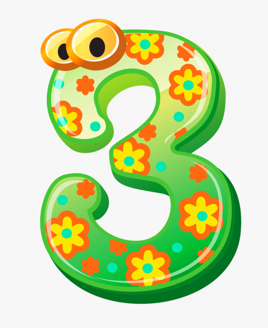 Jpg Library Library Collection Of Numbers Clever - Number 3 Clipart Png, Transparent Clipart