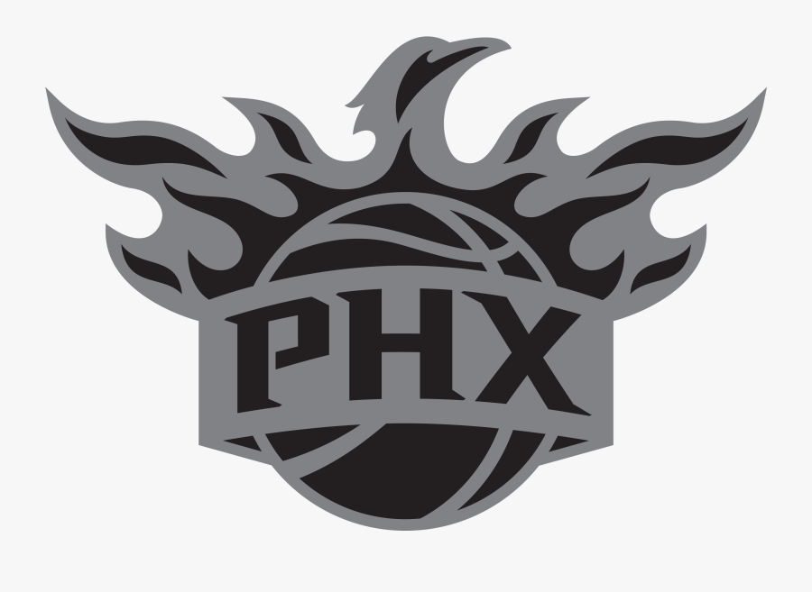 Transparent Pumpkin Outline Clipart - Phoenix Suns Black Logo, Transparent Clipart