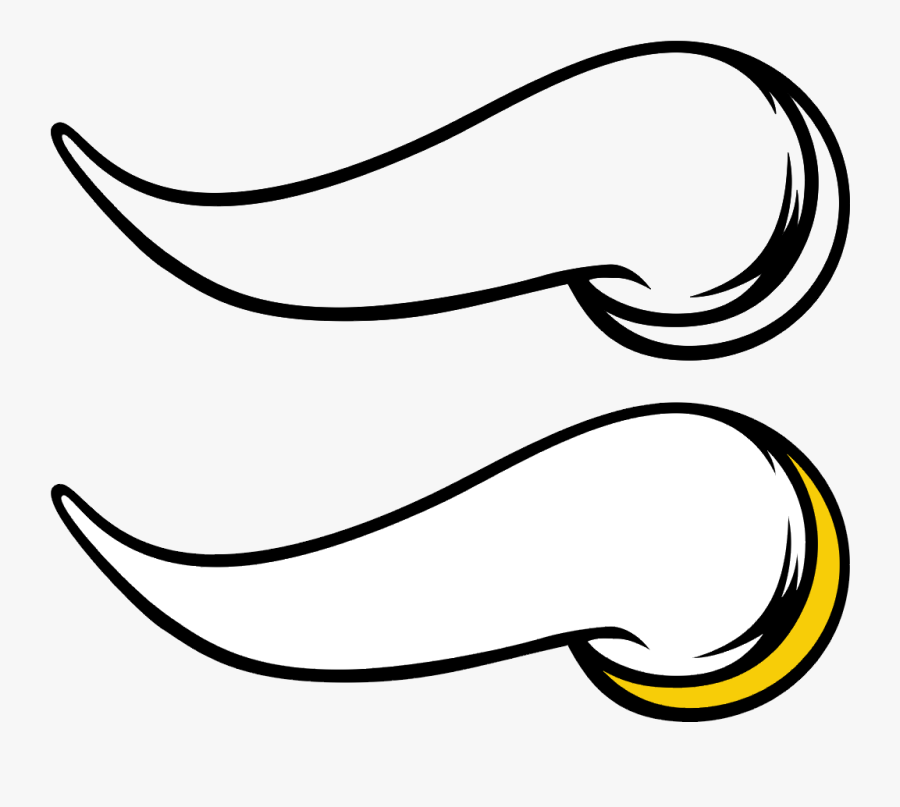 Transparent Viking Clipart - Minnesota Vikings Horn Logo, Transparent Clipart