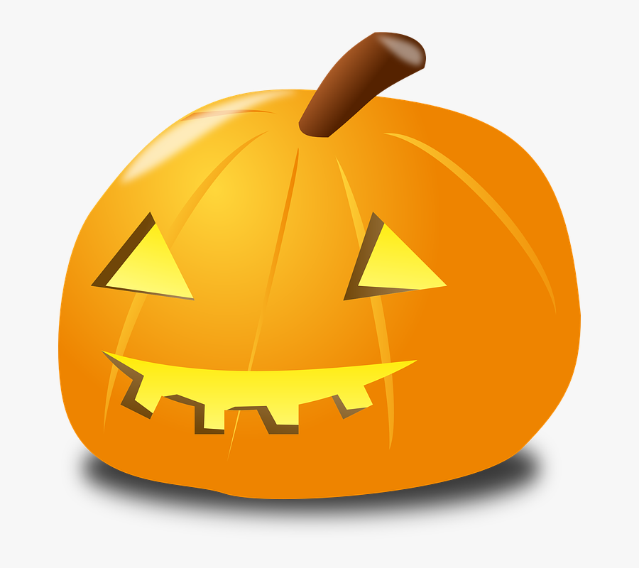 Halloween Pumpkin Lantern Svg Clip Arts - Png Bí Ngô, Transparent Clipart
