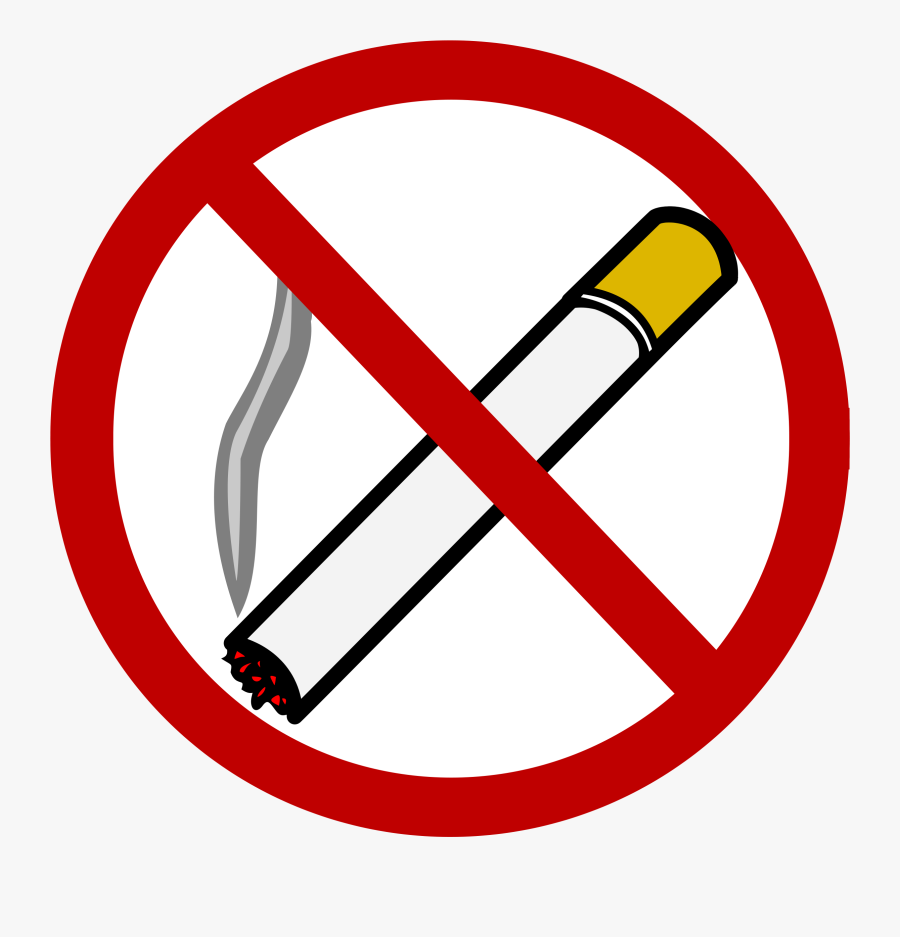Cigarette Clipart - Don T Smoke Signs, Transparent Clipart