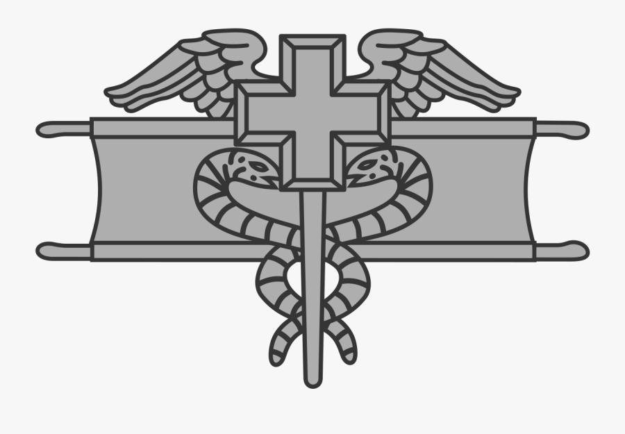 Cross Clip Art Png - Expert Field Medical Badge, Transparent Clipart