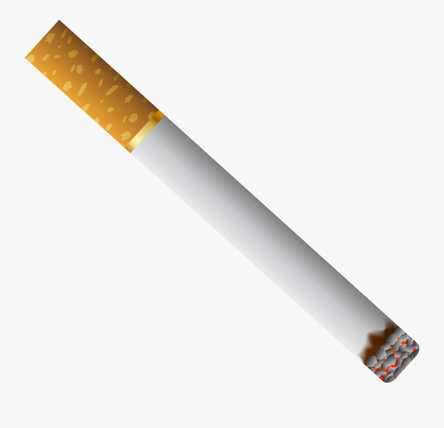 Cigarette With Filter Png Clipart - Transparent Background Cigarette Clipart, Transparent Clipart
