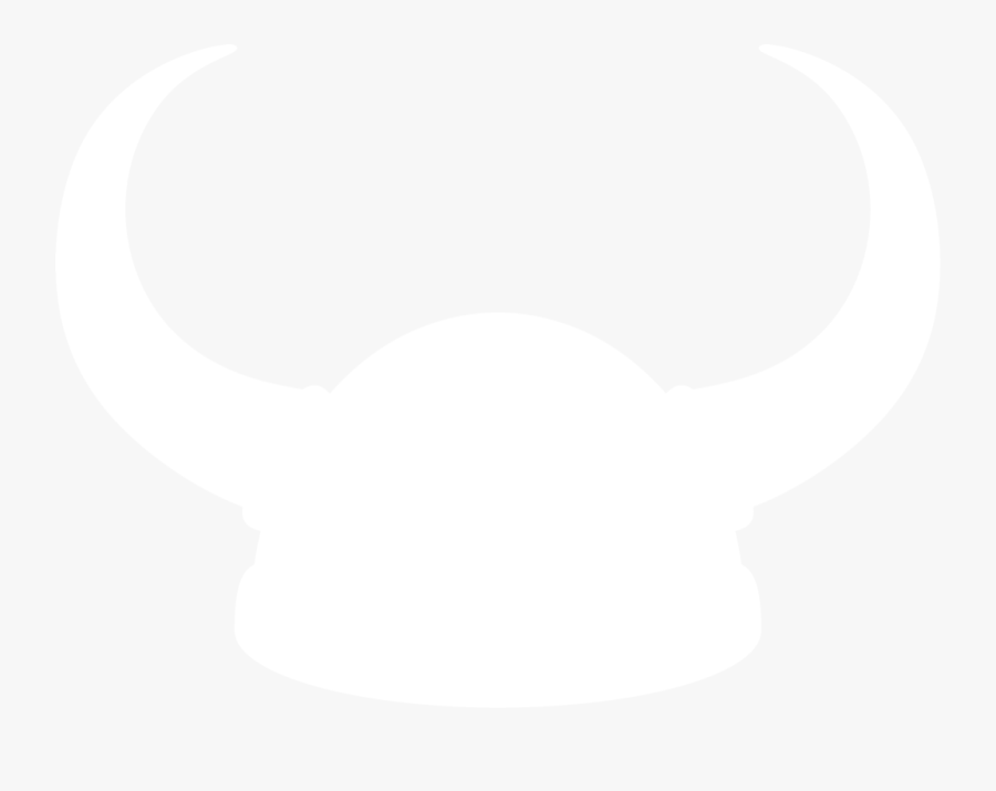 Horn Clipart Viking Horn - White Viking Helmet Png, Transparent Clipart