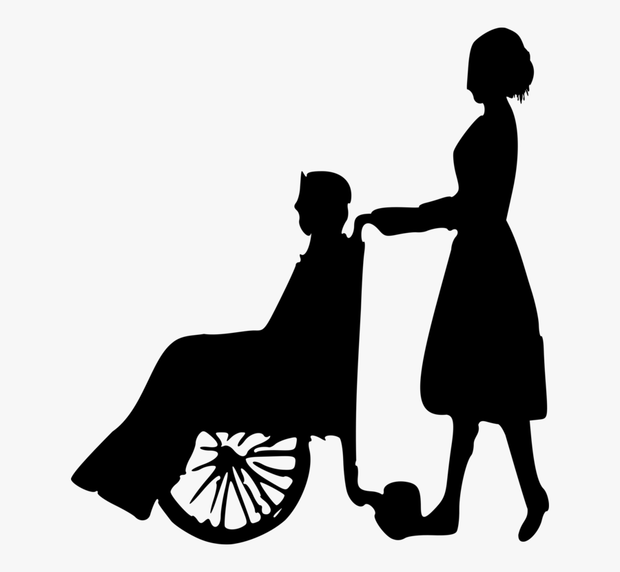 Line Art,silhouette,sitting - Patient Silhouette, Transparent Clipart