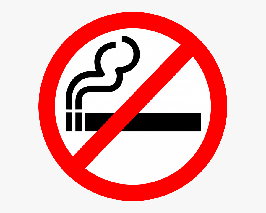 Transparent Lit Cigarette Png - Transparent No Smoking, Transparent Clipart