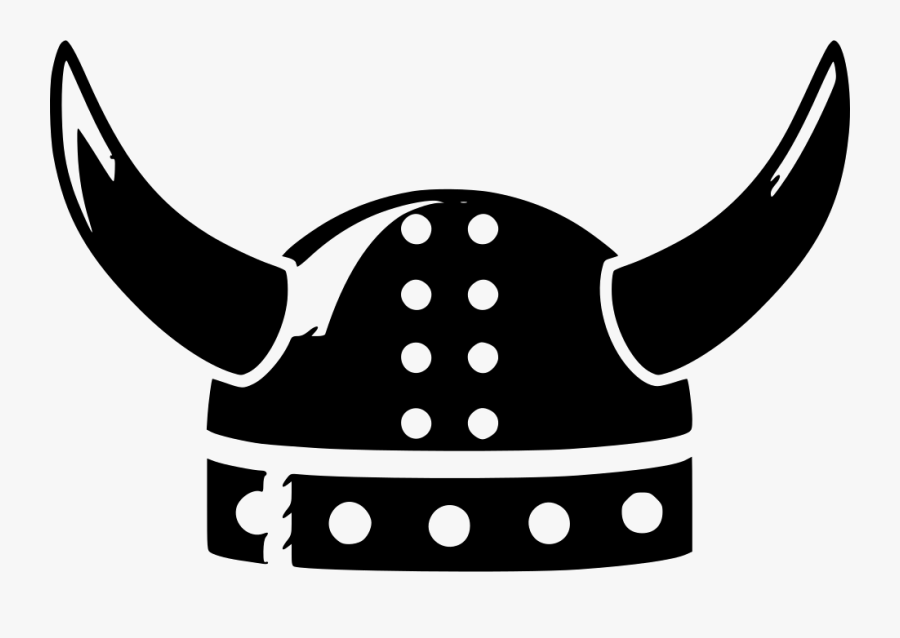 Image Black And White Library Viking Svg - Viking Helmet, Transparent Clipart