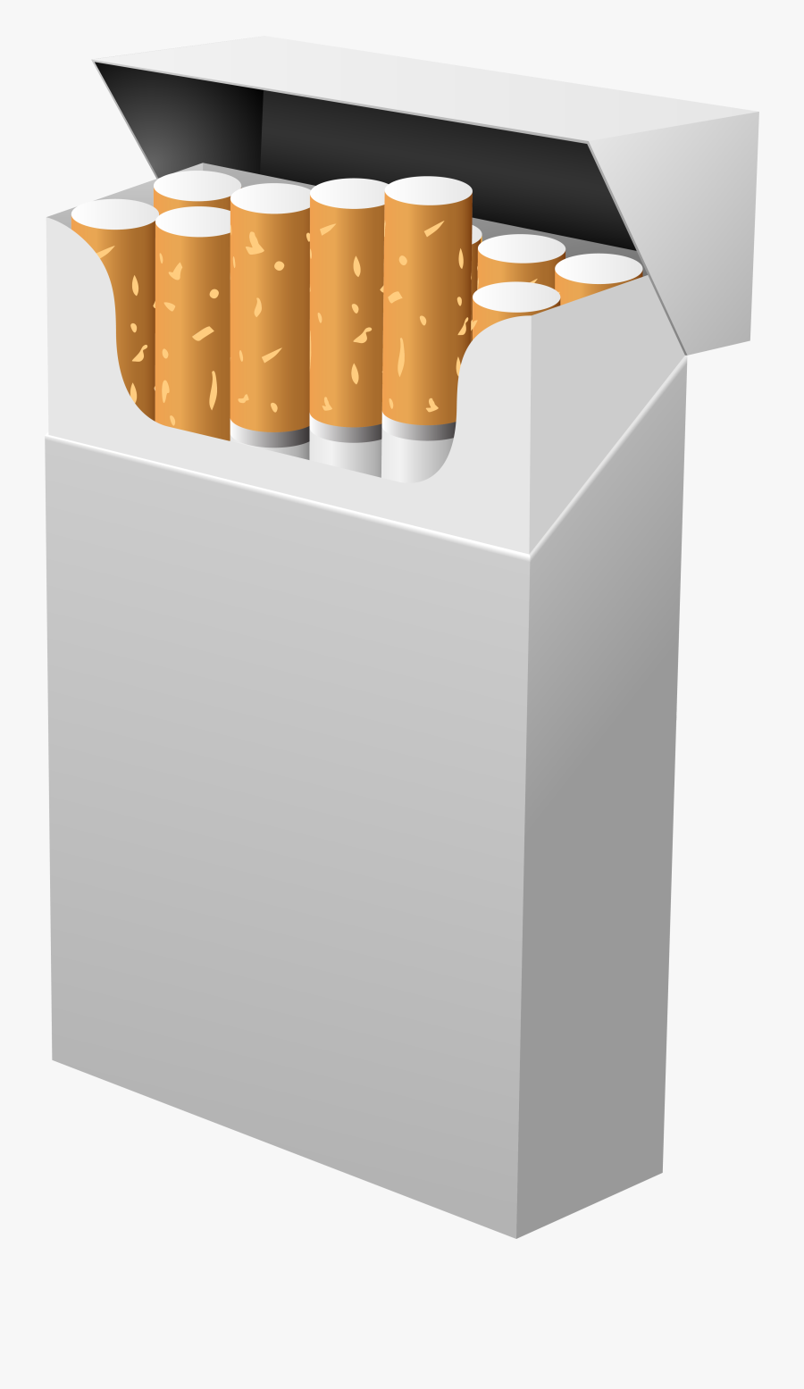 Cigarette Box Png Clipart - Transparent Background Cigarette Pack Clipart, Transparent Clipart