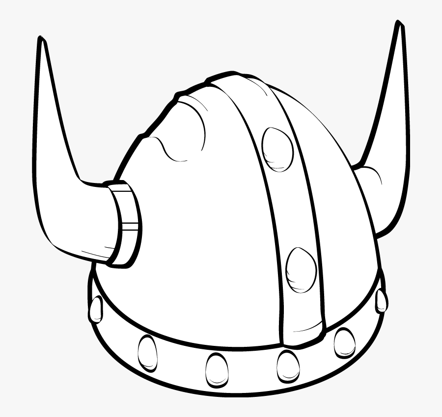 Drawing, White, Face, Transparent Png Image Clipart - Draw A Viking Easy, Transparent Clipart
