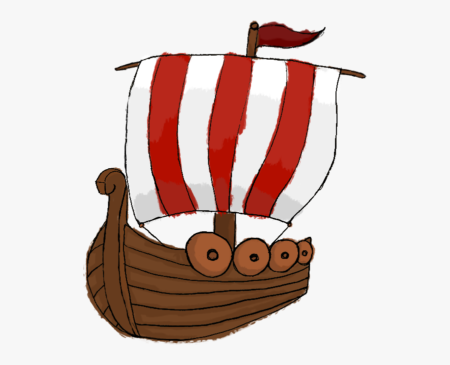 58420 - Viking Ship No Background, Transparent Clipart