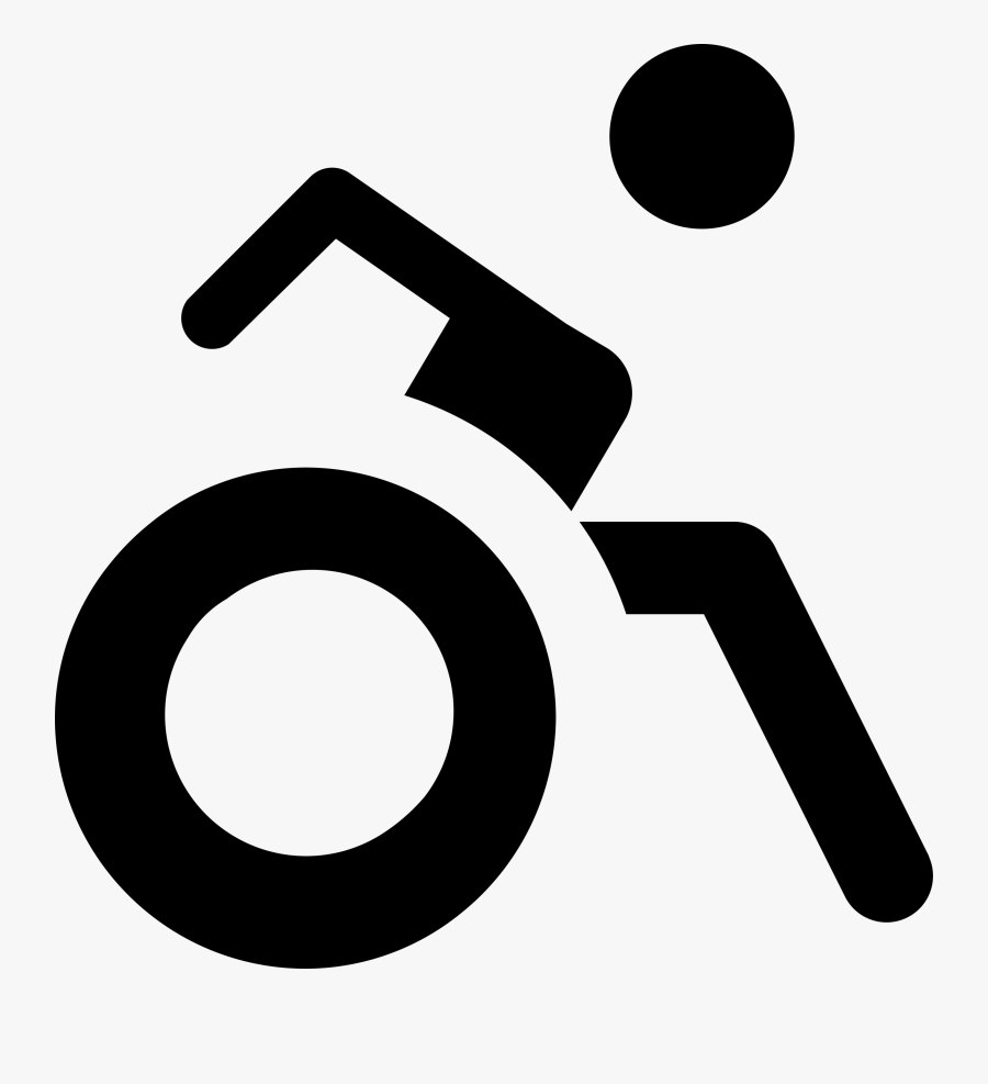 Area,symbol,artwork - Wheelchair Icon Png, Transparent Clipart