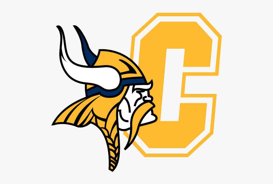 Viking Basketball Clipart - Cadillac High School Logo, Transparent Clipart