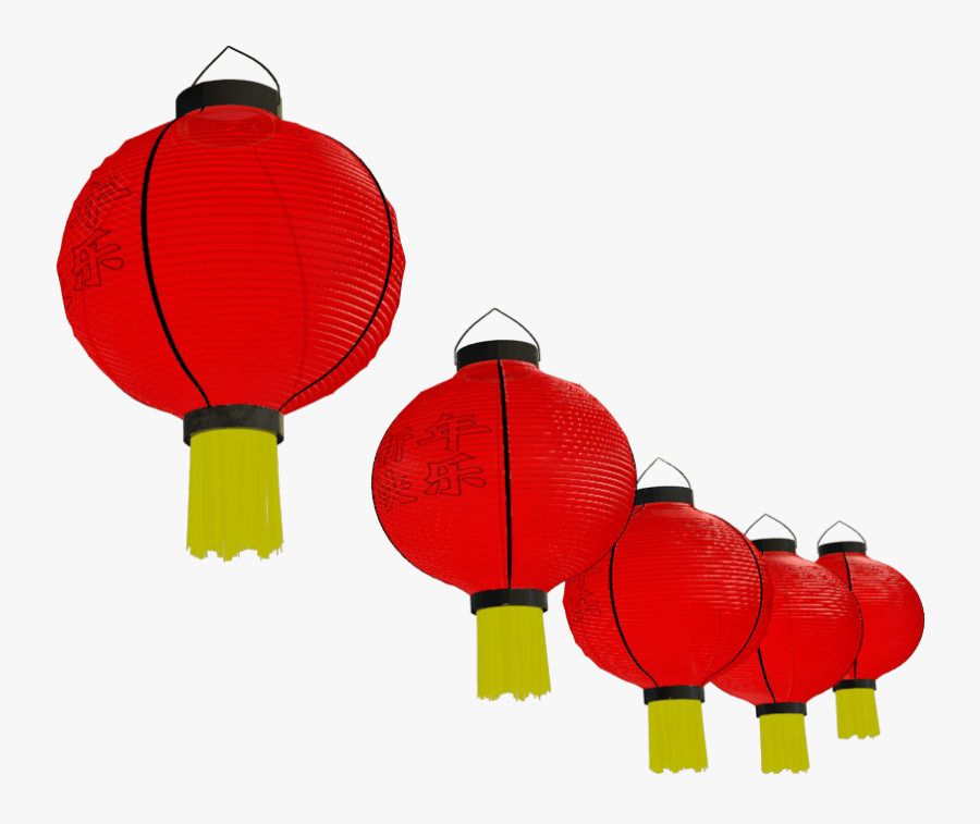 Paper Lantern Clipart Vietnamese - Transparent Chinese Lantern Png, Transparent Clipart
