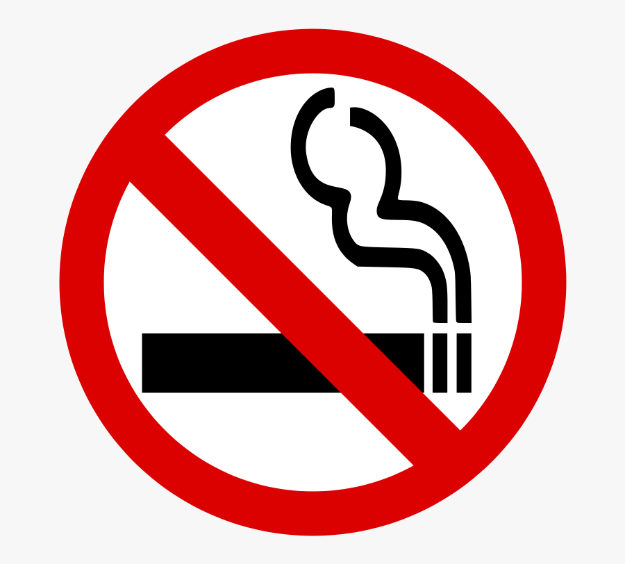 Cigarette Clipart No Smoking - No Smoking Symbol, Transparent Clipart