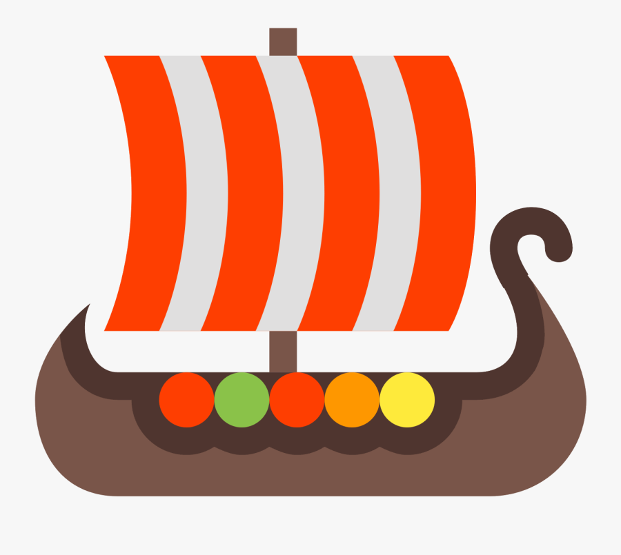 Viking Ship Icon - Icons Vikings Png, Transparent Clipart