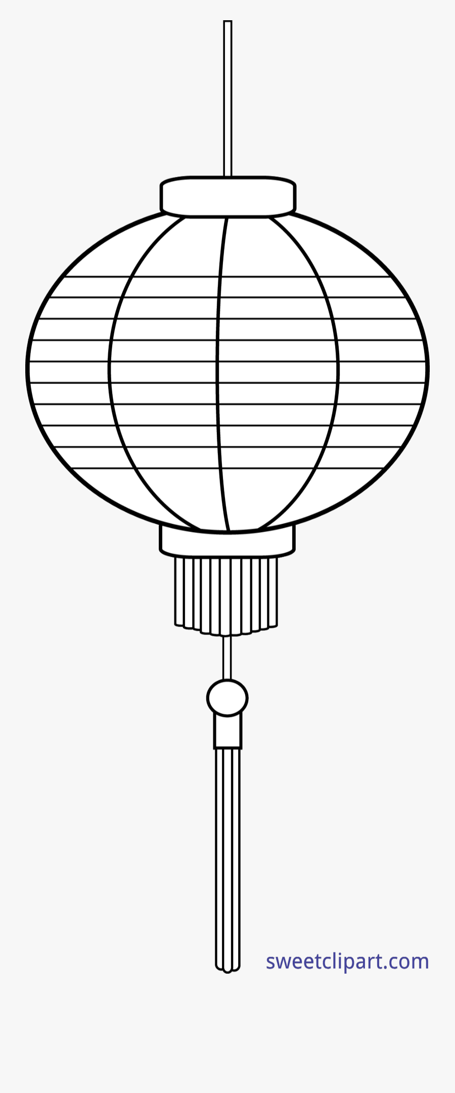 Sweet Clip Art Page - Chinese White Lantern Png, Transparent Clipart
