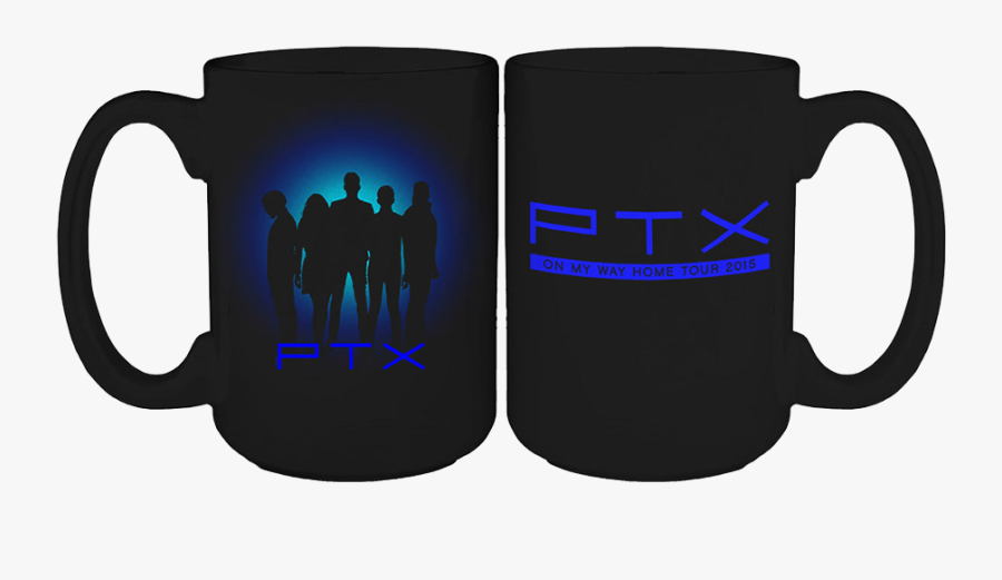 Silhouette At Getdrawings Com - Coldplay Mug, Transparent Clipart