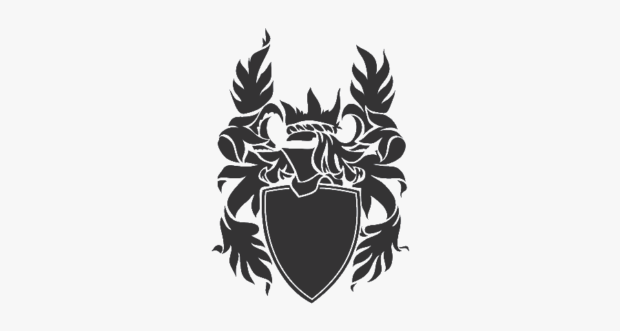 Stencil Coat Of Arms, Transparent Clipart