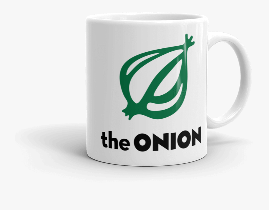 Brain Clipart Novelty Mug - Onion Logo, Transparent Clipart