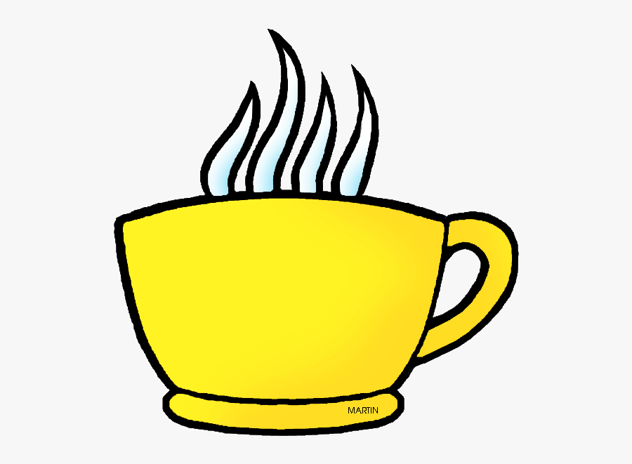 Mug Clipart Yellow - Yellow Coffee Cup Clipart, Transparent Clipart