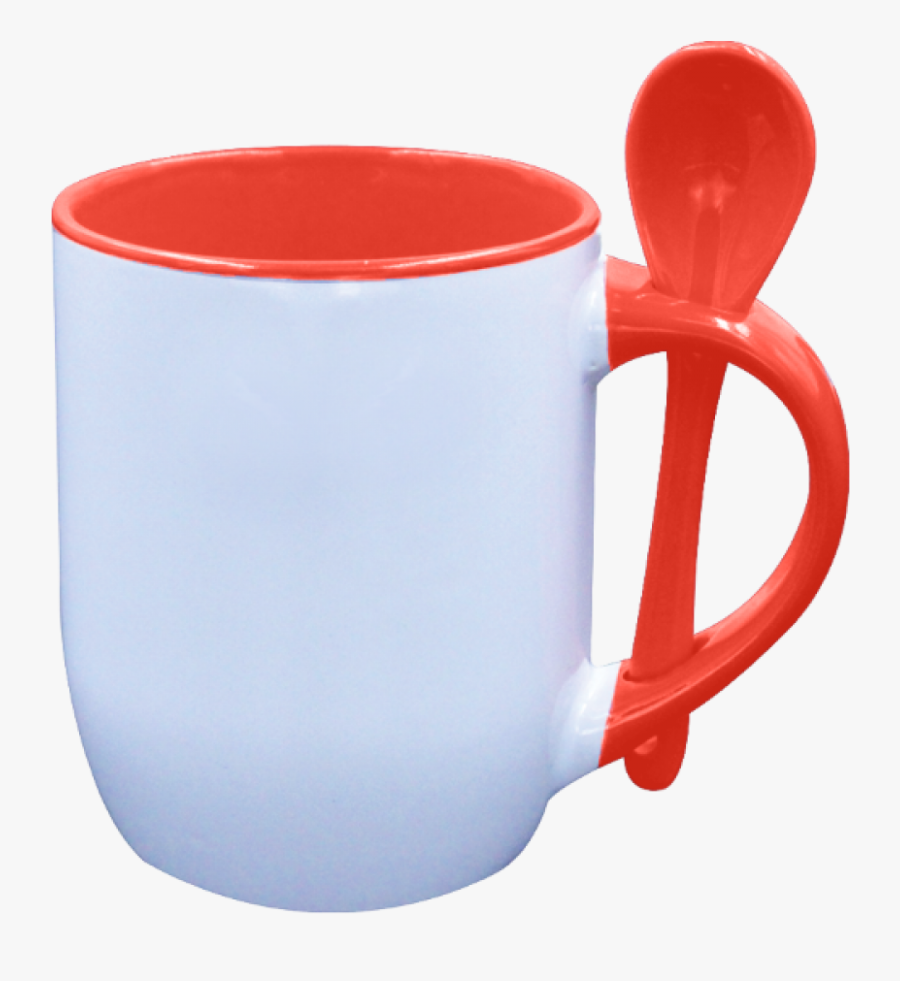 Mug Clipart Toothbrush - Mug And Spoon Png, Transparent Clipart